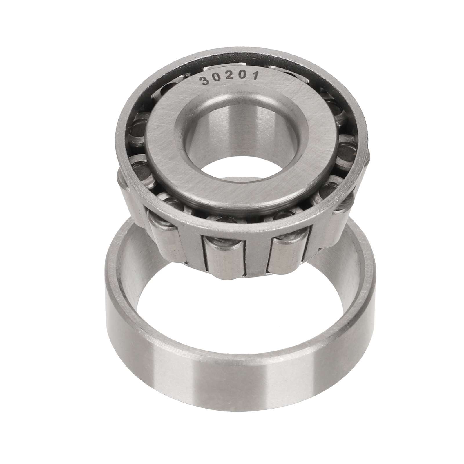 30201 Conical Bearing Rotary Head Swivel Bearings for Electric Scooters Tapered Needle Roller Bearings Parts Rotary Head Swivel Bearings Tapered Needle Roller Bearing Rotary Head for Kaabo Wolf Warrior 11 Electric Scooter Bearings