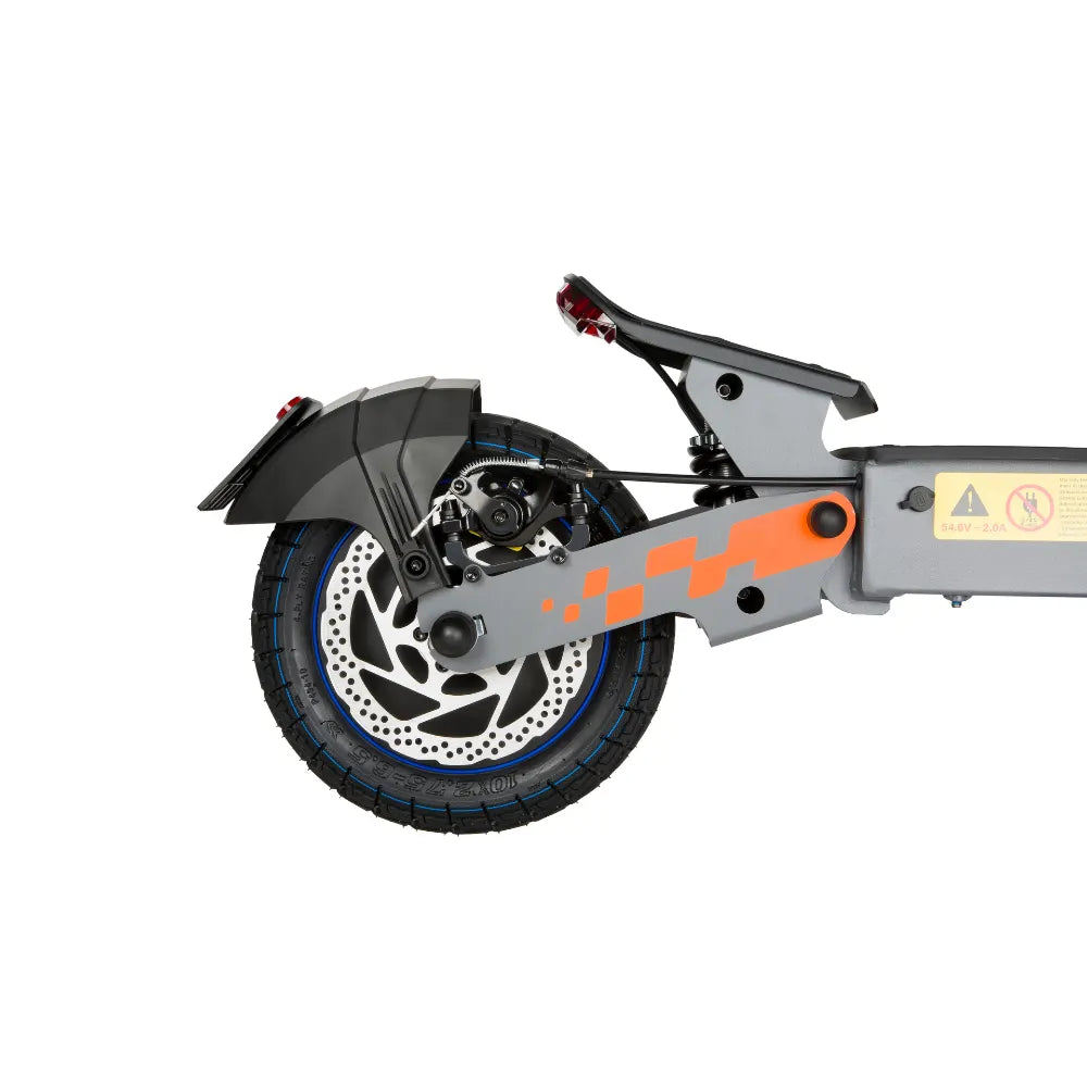 Guardabarros trasero KuKirin G2 (VMP) con soporte de matrícula