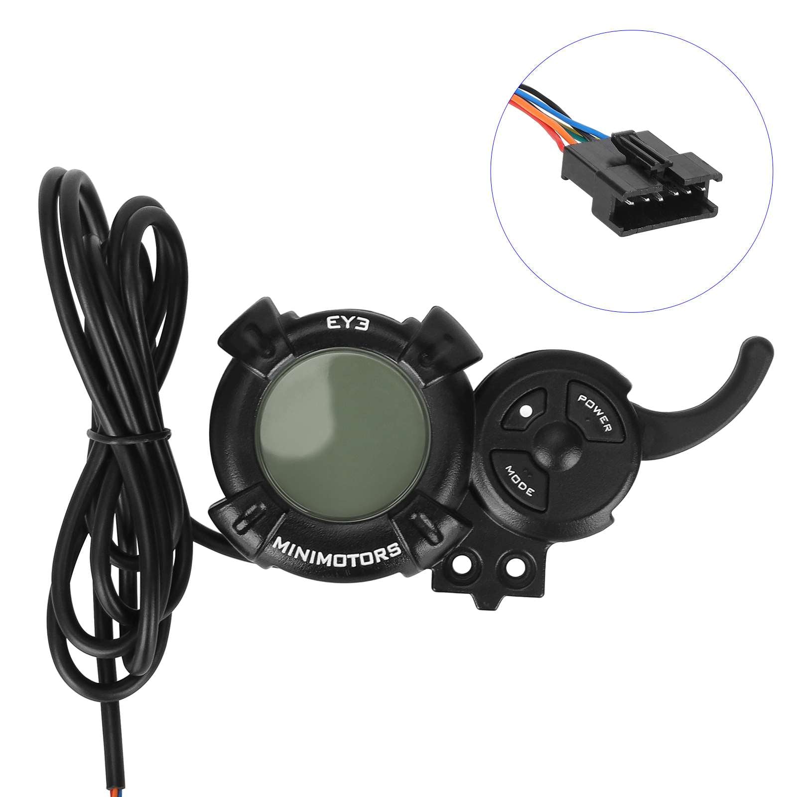 Original Minimotors EY3 Keypad Instrument Original Kaabo Mini Scooter Display EY3 Parts For Kaabo Mantis 8/10 Kaabo Wolf Warriorx /11 Wolf King Electric Scooter Accessories