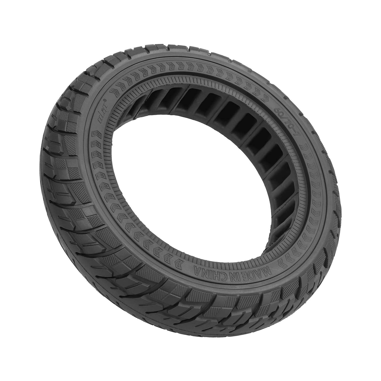 Ulip Black 60/70-7.0 Solid Tire for Xiaomi 4 Pro Scooters 10 Inch 60/70-7.0 Off-Road Solid Tire without Inflation Puncture-proof Tyre For Xiaomi Mi 4 PRO 4 Pro Max Electric Scooter Tire Parts