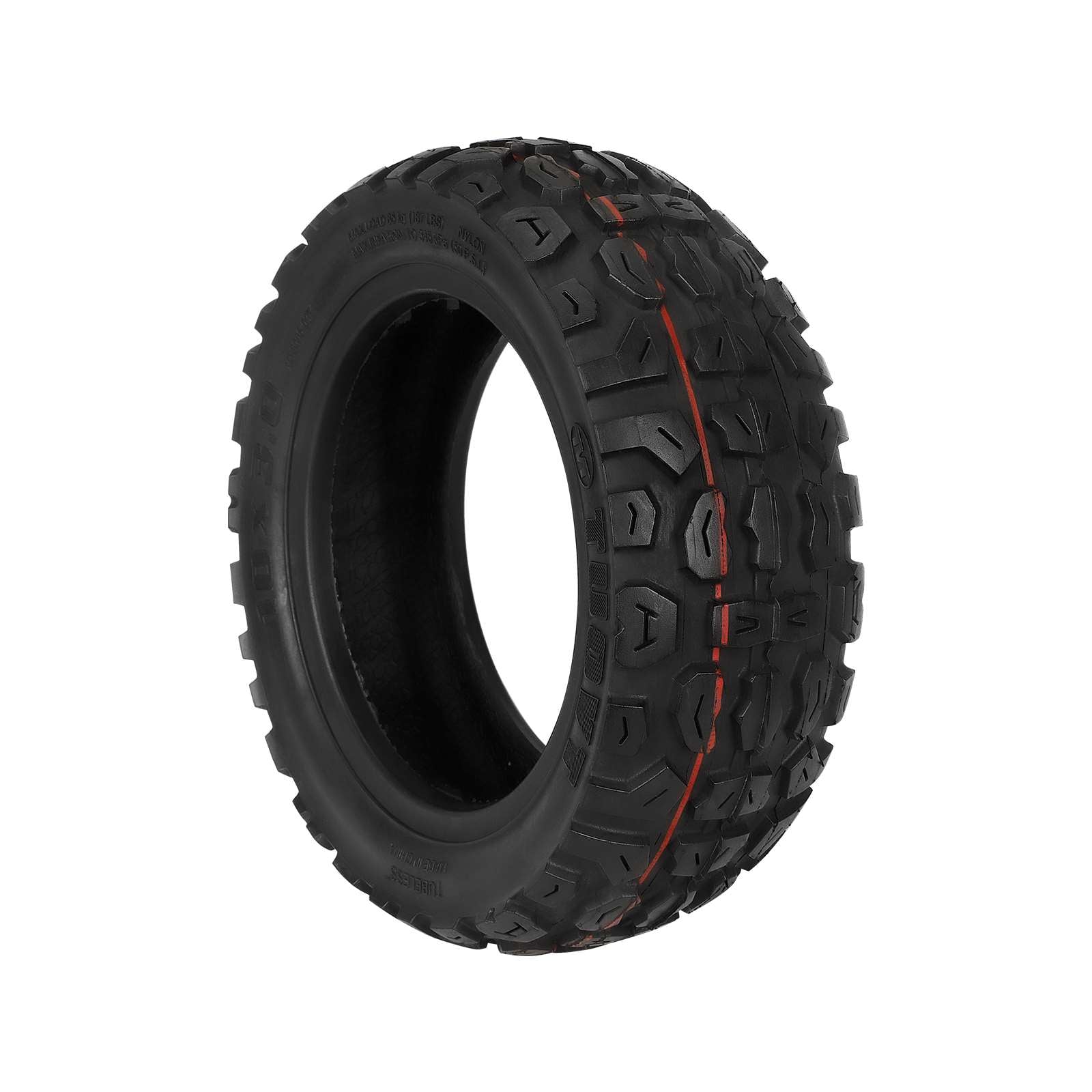 TUOVT 10*3 Tubeless Tire 10x3 Off-road Tires for 10 inch Electric Scooter 10*2 2.15 Inner Tube and 255*80 Tyre 10*3 Tires For Zero 10X Electric Scooter