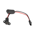 Original Charging Port with Waterproof Cover for Xiaomi 4 Lite(2nd Gen) Scooter Charging Cable Port Plastic Charging Hole Waterproof Cover Dust Plug Silicone For Xiaomi Electric Scooter 4 Lite 2nd Gen Scooter
