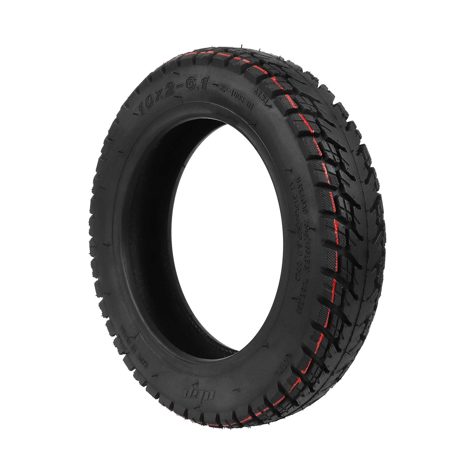ULIP 10*2-6.1 Off Road Tubeless Tire for Xiaomi M365/Pro/Pro 2./1S/3 Scooters 10 Inch Scooter Tubeless Tyre Off-road Vacuum Tyre