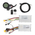 J&P 48V/25A Dual Drive A+B Two Controllers + Meter + Connection Cable Set Gipin JP Jipin Electric Scooter Accessories 48V/25A Set of Dual-drive Controller LCD Code Meter Accelerator Meter