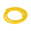 Yellow 8mm 1M windi Winding Protection Line Winding Tube of ZERO 8 10 10X Electronic Scootor DT3 DT thunder KAABO KUGOO NINEBOT Skateboard Compact Parts Cable Protection Sleeve Anti-Bite Tube Protection Sleeve Spiral Wrap Winding Protector Pipe Protection