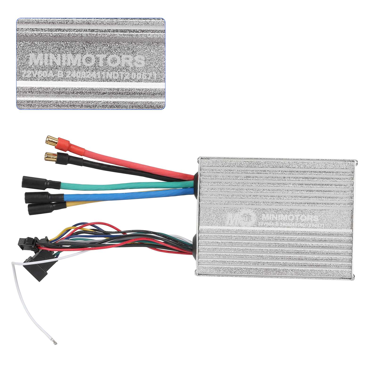 Original Dualtron Thunder ll 72V 60A Minimotors Control-B suitable for Rear Wheel of Thunder ll Electric Scooters MINIMOTORS Controller for Electric Scooter, Front Controller Accessories, Dualtron II, DT Thunder2, DTT, 72