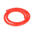 Red 8mm 1M Winding Protection Line Winding Tube of ZERO 8 10 10X Electronic Scootor DT3 DT thunder KAABO KUGOO NINEBOT Skateboard Compact Parts Cable Protection Sleeve Anti-Bite Tube Protection Sleeve Spiral Wrap Winding Protector Pipe Protection