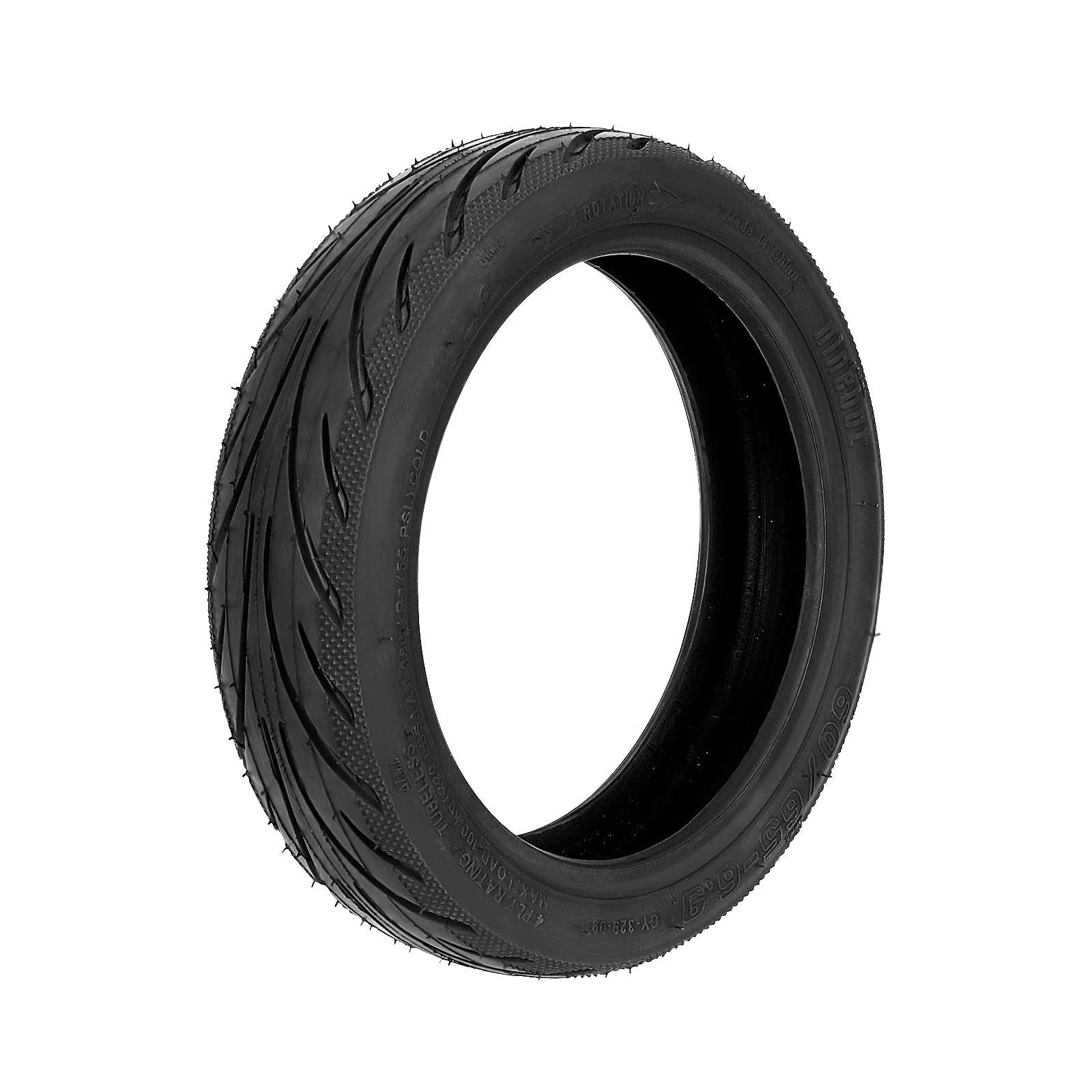 Yuanxing 60/65-6.9 Tubeless Tire10inch Tubeless Tyre 60/65-6.9 Wheel For Ninebot Max g2 g65 Electric Scooter Replacement Tire Durable Wear-Resisting Rubber Tyre