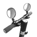 2PCS Bicycle Round Rearview Mirror 360 Degree Adjustable Rotatable Universal Cycling Handlebar Rear View Mirrors for Road Bike