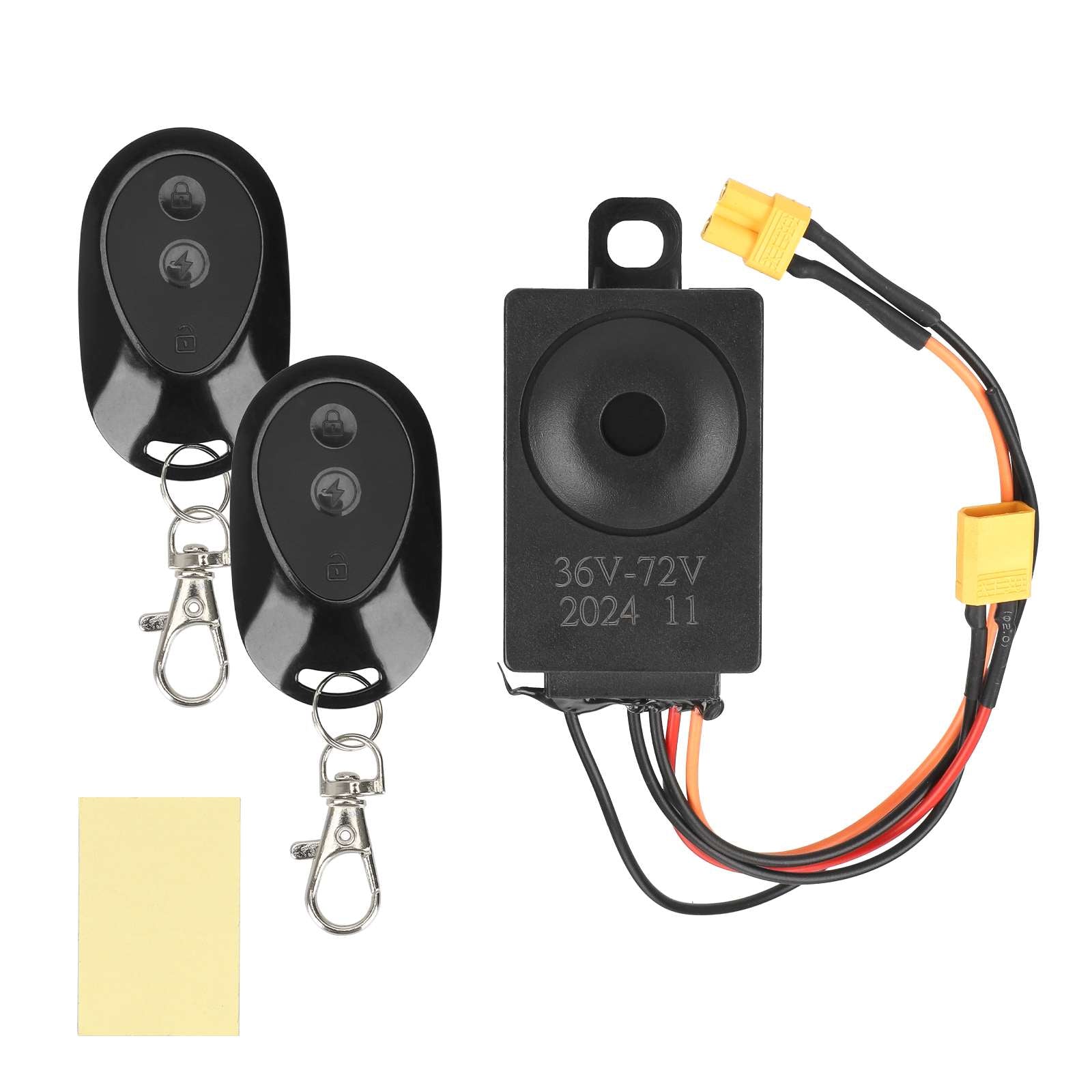 Black Xiaomi M365 Anti Theft Device with XT30 Terminal for Xiaomi M365/Pro/Pro2/MI 3 Electric Scooter Alarm Security Spare Parts and Accessory