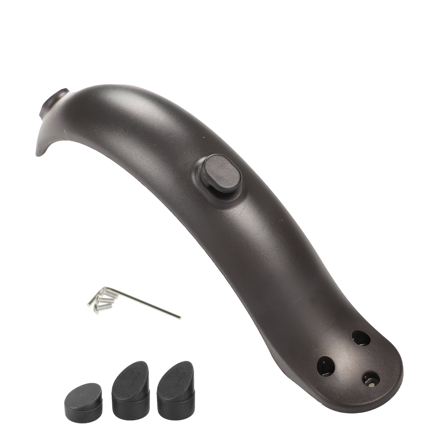 Black Skateboard Rear Mudguard with Hook Screw and Tool For Xiaomi M365 Pro Electric Scooter Fender Bracket Mud Guard Red Accessories