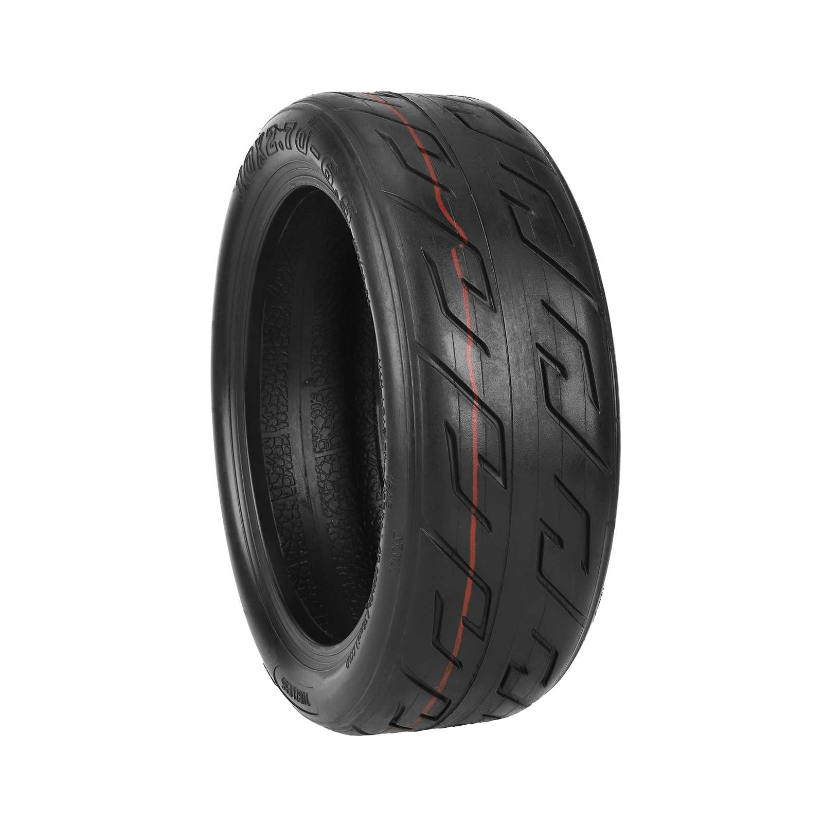 10 Inch 10*2.70-6.5 Tubeless Tire 70/65-6.5 for Speedway 5 Dualtron 3 Electric Scooter 10x2.70-6.5 Tubeless Tyre Road-Tire For Electric Scooter Rubber Black Electric Scooter Accessories