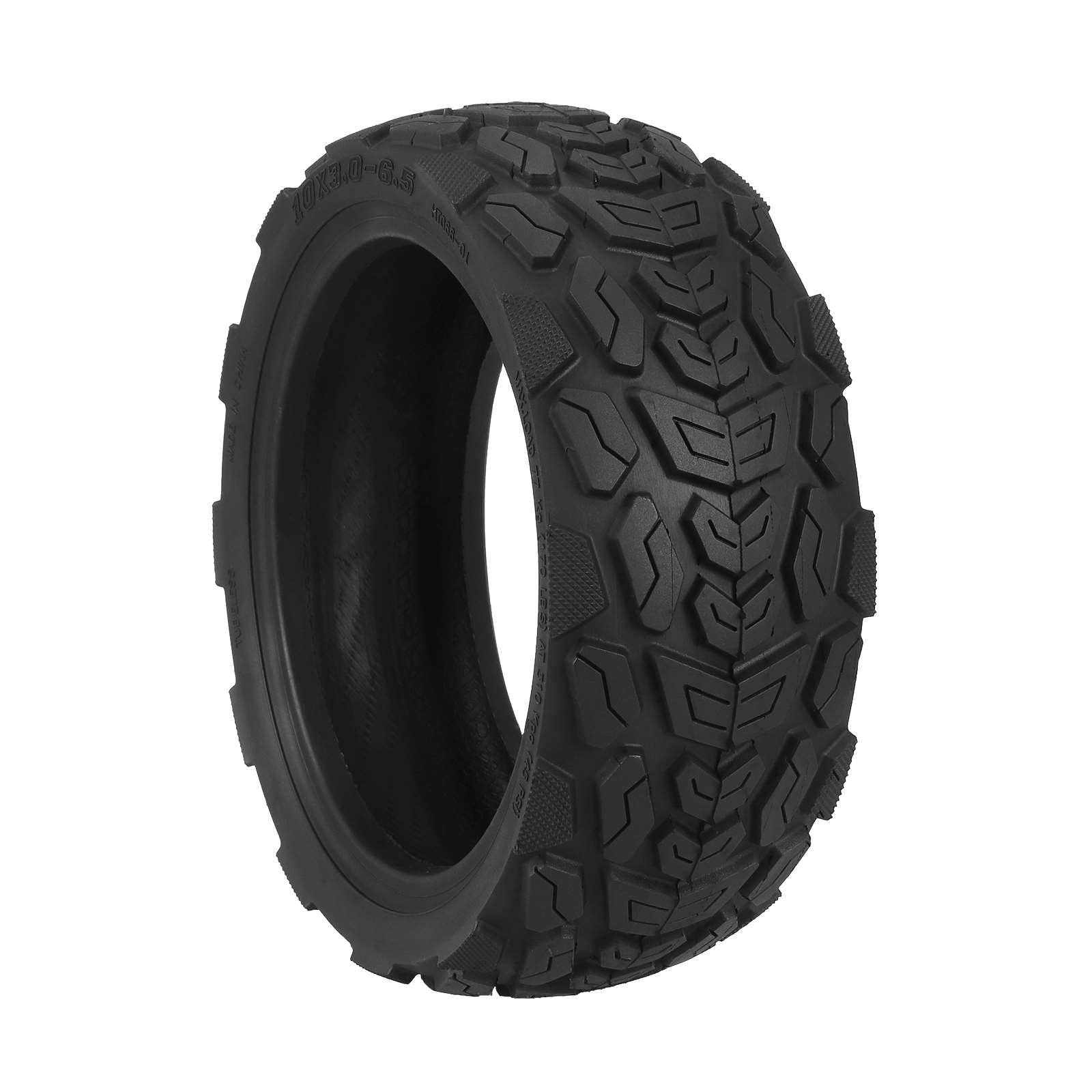 10 Inch 10*3.0-6.5 Off-road Tubeless Tire for 10 Inch Electric Scooter Ninebot MAX G30 60/70-6.5 10*3.0-6.5 Scooter Widen Wheel Parts